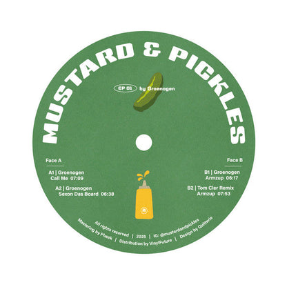 Dip Me Tender EP (VINYL 12") | Mint (M) Mint (M)
