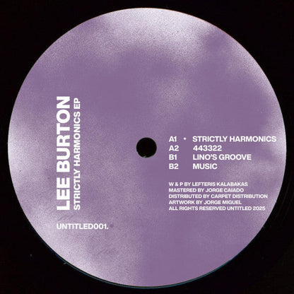 Lee Burton - Strictly Harmonics EP (VINYL) | Mint (M) Mint (M)