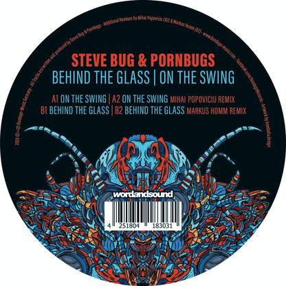 STEVE BUG & PORNBUGS - (PRESALE 6/19/26) ON THE SWING/BEHIND THE GLASS (VINYL) | Mint (M) Mint (M)