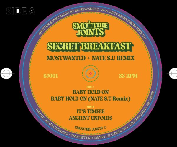 MostWanted - Secret Breakfast (VINYL) | Mint (M) Mint (M)