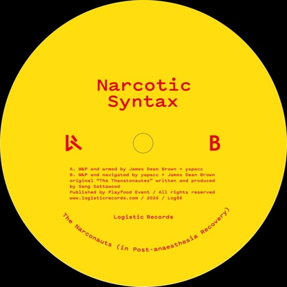 Narcotic Syntax - Tapir Taming Technology EP (VINYL) | Mint (M) Mint (M)