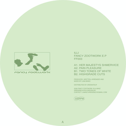 Illi - (PRESALE TBD) Fancy Footwork (VINYL) | Mint (M) Mint (M)