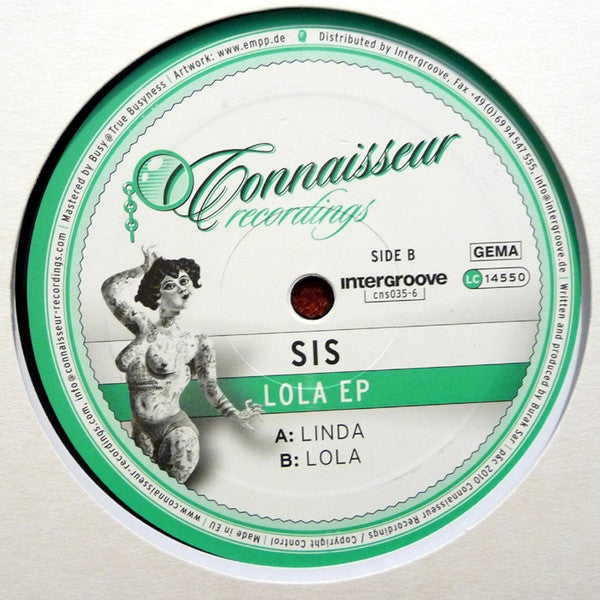 SIS - Lola EP (VINYL) |