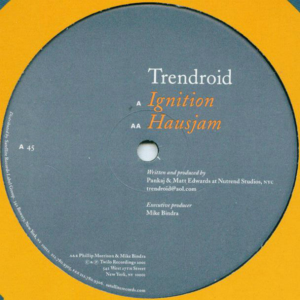 Trendroid - Ignition / Hausjam (12") | Near Mint (NM) Generic