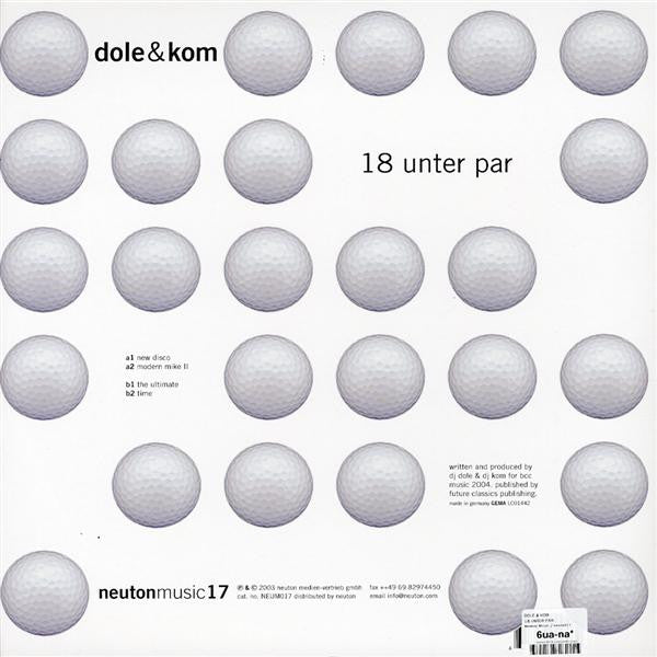 Dole & Kom - 18 Unter Par (12") | Very Good Plus (VG+) Generic