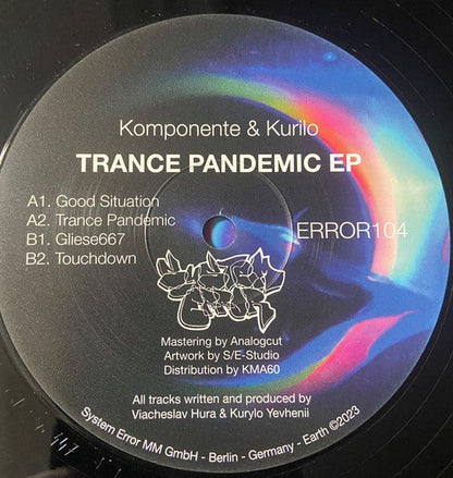 Trance Pandemic EP | Mint (M) Mint (M)