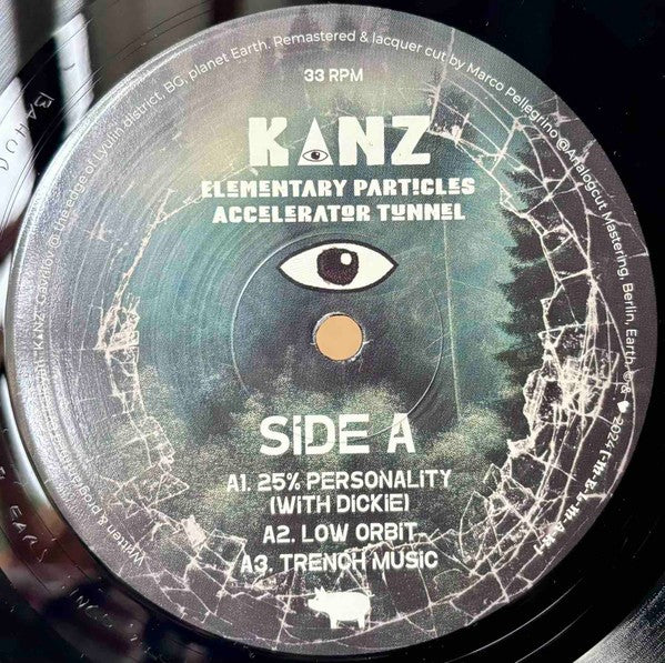 KANZ - Elementary Particles Accelerator Tunnel (VINYL) | Mint (M) Mint (M)