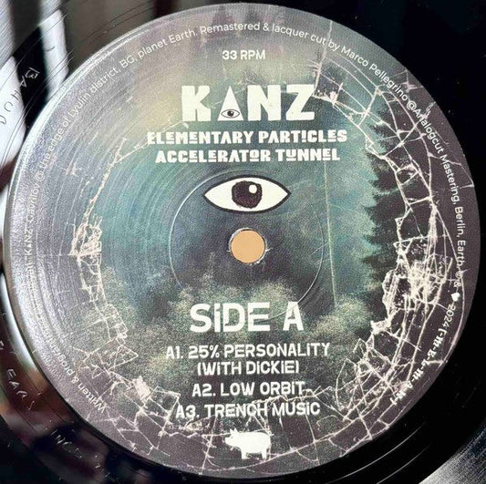 KANZ - Elementary Particles Accelerator Tunnel (VINYL) | Mint (M) Mint (M)