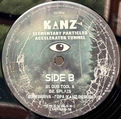 KANZ - Elementary Particles Accelerator Tunnel (VINYL) | Mint (M) Mint (M)