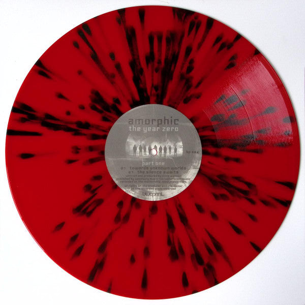 Amorphic - The Year Zero Part One (RED/BLACK SPLATTER VINYL 12") | Mint (M) Mint (M)