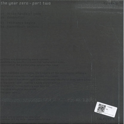 Amorphic - The Year Zero Part Two (Red Black Splatter Vinyl 12") | Mint (M) Mint (M)