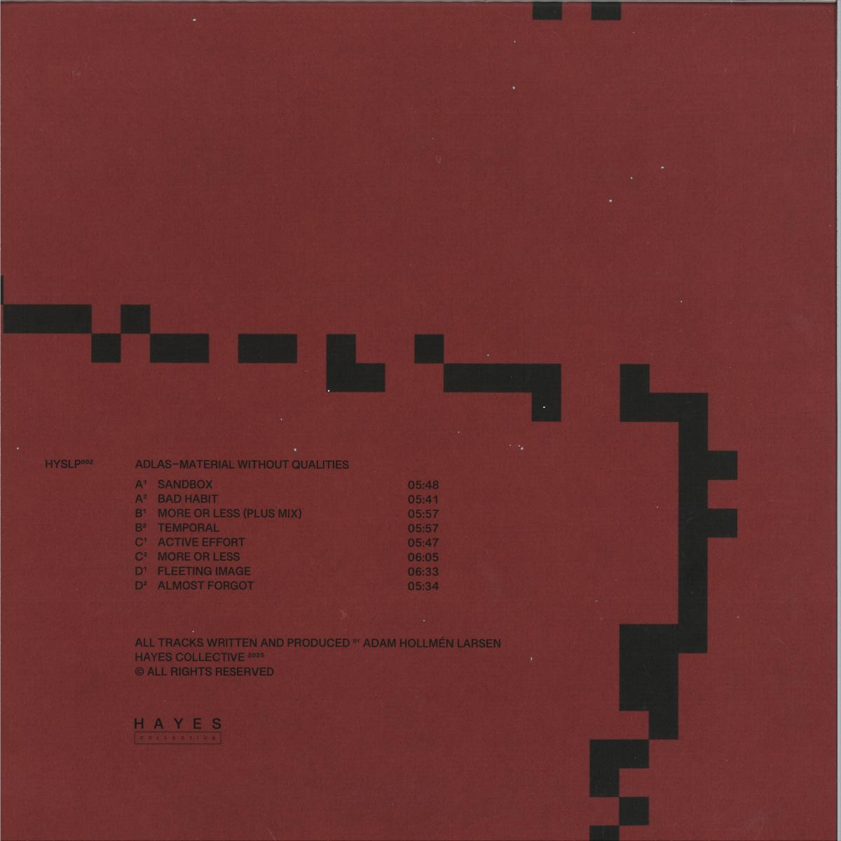 Material Without Qualities (2x VINYL 12") | Mint (M) Mint (M)