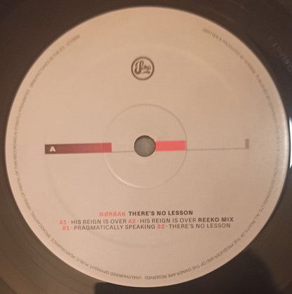 Nørbak - There's No Lesson EP (VINYL 12") | Mint (M) Mint (M)