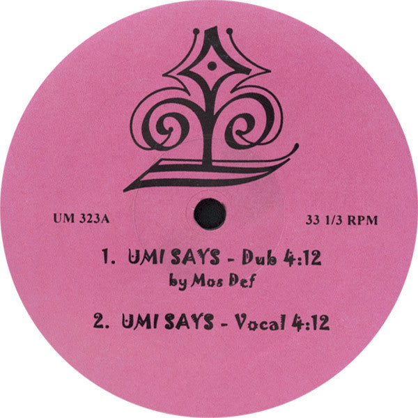 Umi Says / Sandstorm (VINYL) | Mint (M) Generic