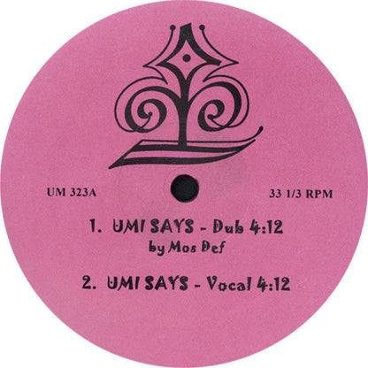 Umi Says / Sandstorm (VINYL) | Mint (M) Generic