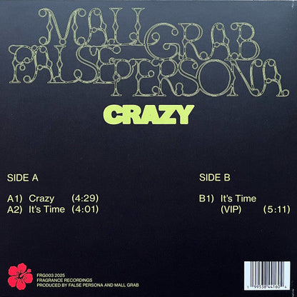 Crazy (VINYL 12") | Mint (M) Mint (M)