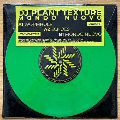 Dj Plant Texture - Mondo Nuovo (GREEN VINYL 12") | Mint (M) Mint (M)