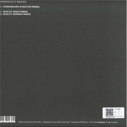 Sanna Mun - Katabasis 001 / 002 Remixes (VINYL) | Mint (M) Mint (M)