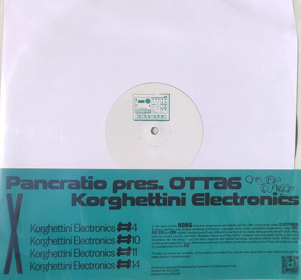 OTTA6 X Korghettini Electronics (VINYL) | Mint (M) Mint (M)