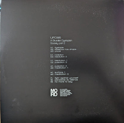 UFO95 - A Brutalist Dystopian Society - Part 2 (2xVINYL) |
