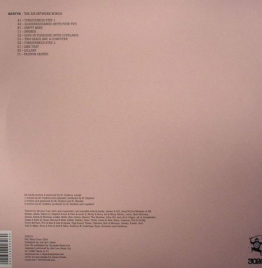 Martyn - The Air Between Words (3xVINYL) *DISCOUNT COPY* | Mint (M) Mint (M)