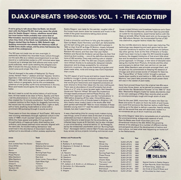 Various - Djax-Up-Beats 1990-2005: Volume 1 - The Acid Trip (2xVINYL) | Mint (M) Mint (M)