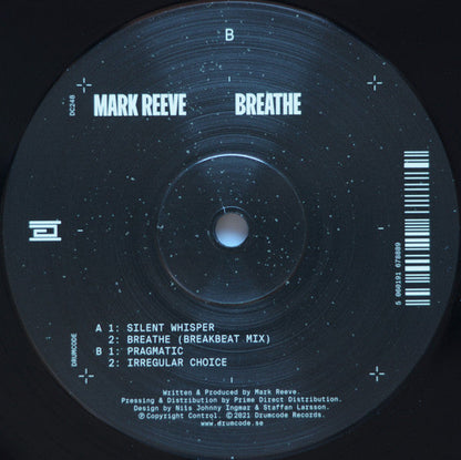 Mark Reeve - Breathe (2xVINYL) | Mint (M) Excellent+ (EX+)