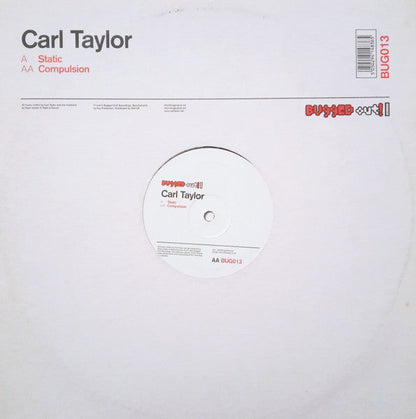 Carl Taylor - Static / Compulsion | Excellent+ (EX+) Very Good Plus (VG+)