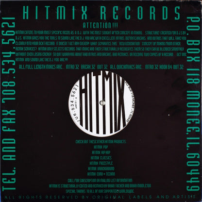 Various - Euro-Techno Vol 1 (12" VINYL) | Excellent (EX) Excellent (EX)
