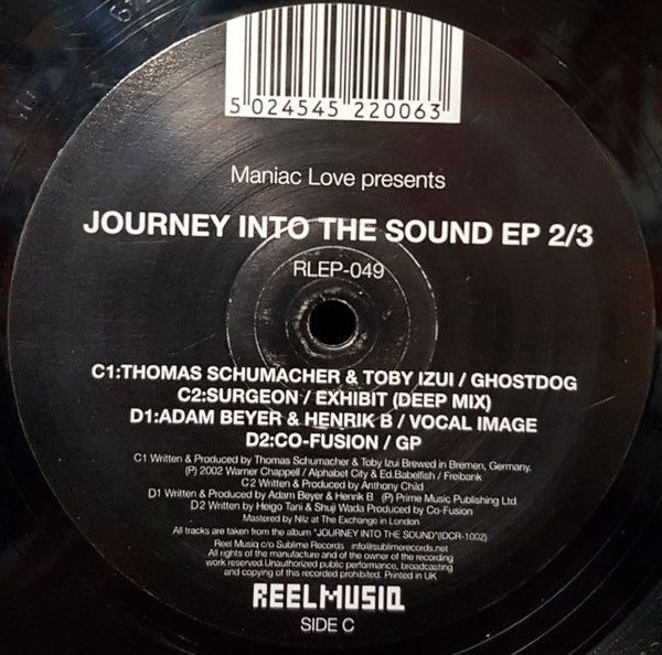 Various - Maniac Love Presents Journey Into The Sound EP 2/3 | Excellent (EX) Very Good Plus (VG+)
