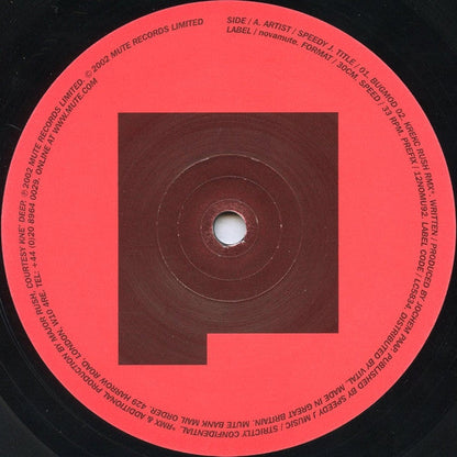 Speedy J - Bugmod (VINYL) | Excellent (EX) Near Mint (NM)