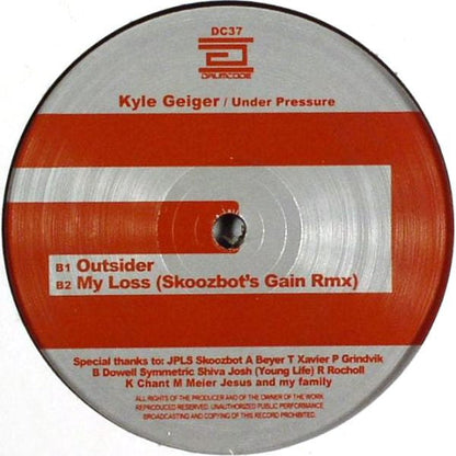 Kyle Geiger - Under Pressure (VINYL) |
