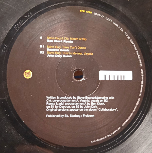 Steve Bug - Collaboratory The Remixes Vol. 2 (VINYL) | Near Mint (NM) Near Mint (NM)