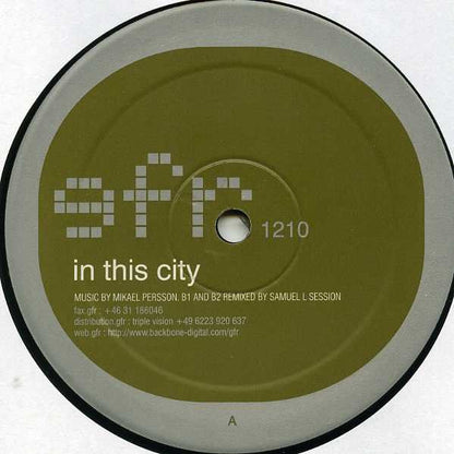 Per Mikael - In This City (VINYL) | Near Mint (NM) Very Good Plus (VG+)