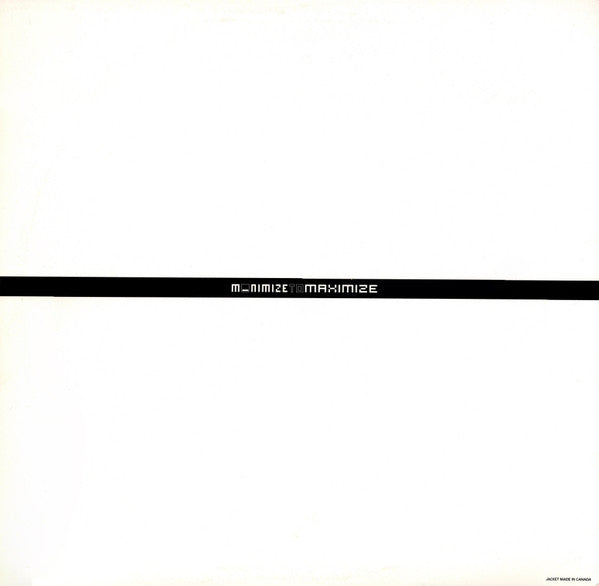 Richie Hawtin - Minus Orange (VINYL) | Near Mint (NM or M-) Excellent (EX)