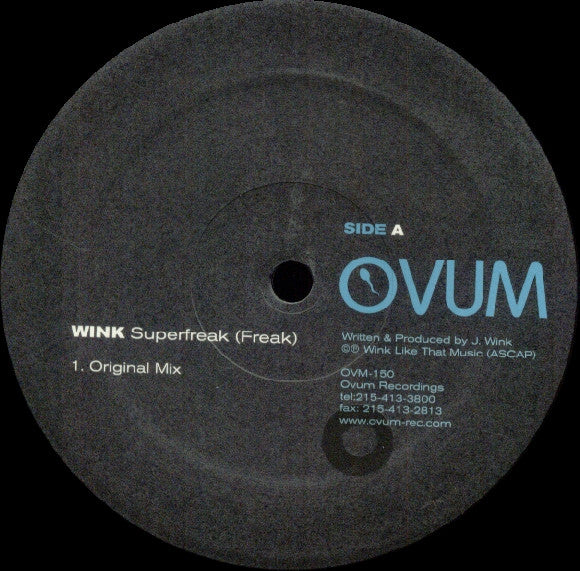 Josh Wink - Superfreak (Freak) (12" VINYL) | Very Good Plus (VG+) Excellent (EX)