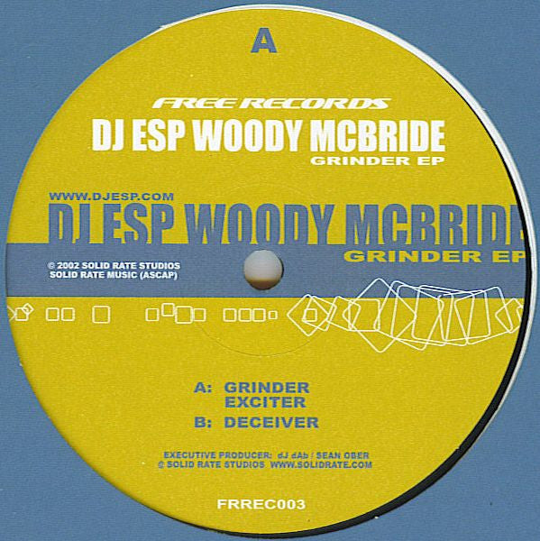 DJ ESP - Grinder EP | Very Good Plus (VG+) Very Good Plus (VG+)