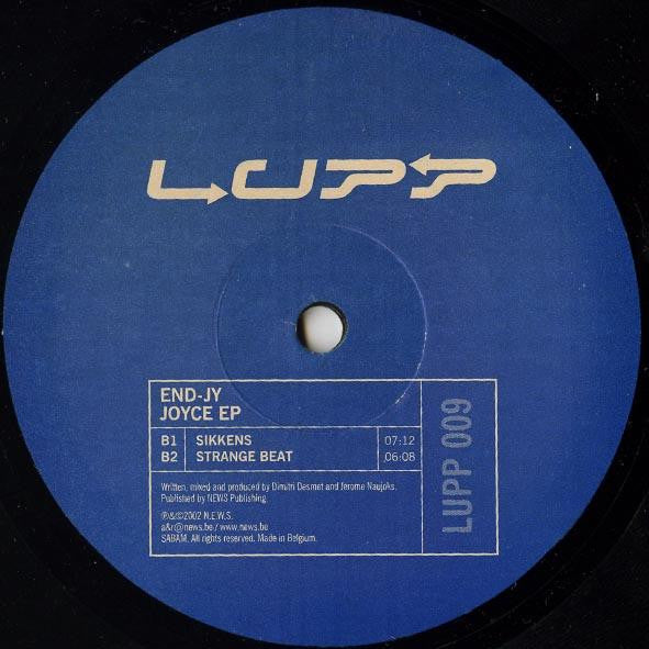 End-Jy - Joyce EP | Very Good Plus (VG+) Very Good Plus (VG+)