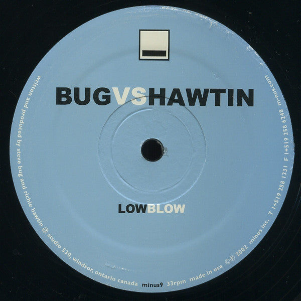 Richie Hawtin / Steve Bug - Low Blow (VINYL) | Very Good (VG) Generic