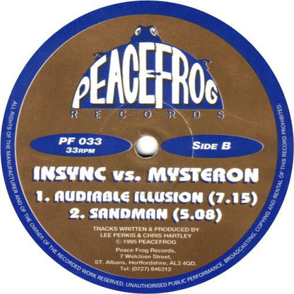 Insync vs. Mysteron - Exit 9 (12") | Very Good (VG) Generic