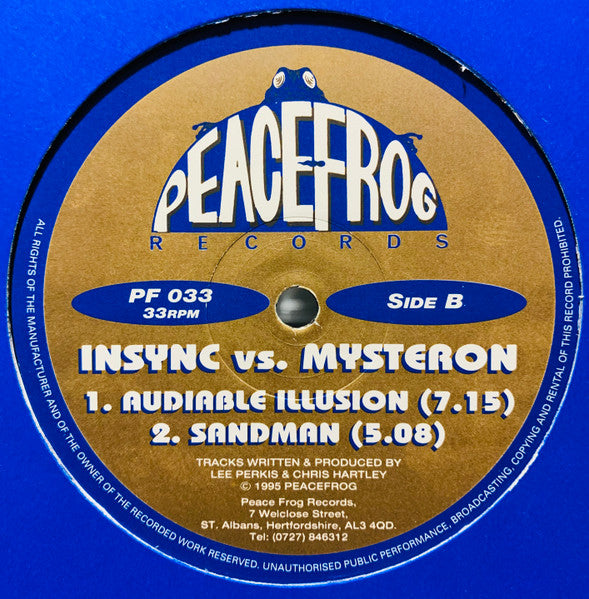 Insync vs. Mysteron - Exit 9 (12") | Very Good (VG) Generic