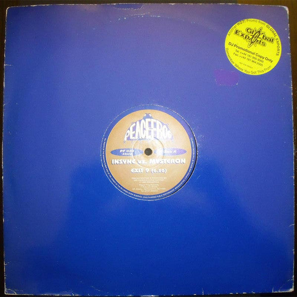 Insync vs. Mysteron - Exit 9 (12") | Very Good (VG) Generic