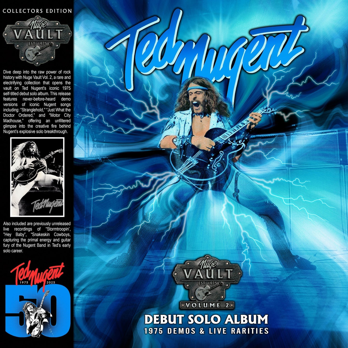 Ted Nugent - Nuge Vault Vol 2: 1975 Demos & Live Rarites (COLOR VINYL) |