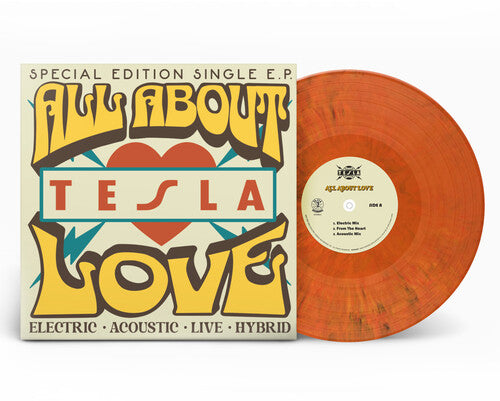 Tesla - All About Love: Special Edition E.P. (Limited Edition, Orange Vinyl) |