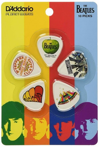 The Beatles - Planet Waves 1CWH610B3 Beatles Guitar Picks Albums 10 Pack Heavy (Guitar Pick) |