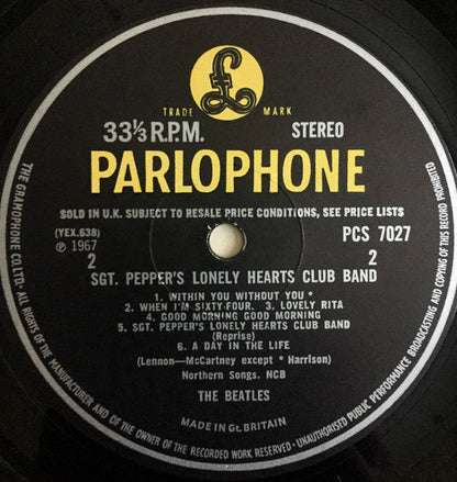 Sgt. Pepper's Lonely Hearts Club Band | Very Good (VG) Near Mint (NM)
