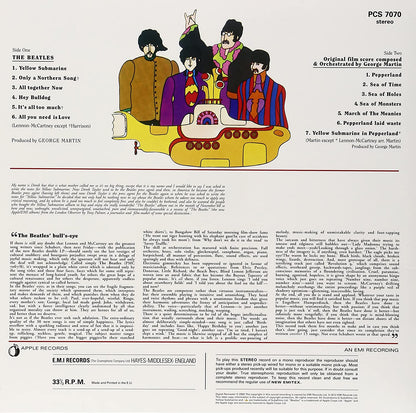 Yellow Submarine (180 Gram Vinyl, Remastered, Reissue) | Mint (M) Mint (M)