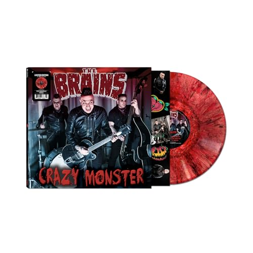 The Brains - Crazy Monster (RED MARBLE VINYL) | Mint (M) Mint (M)