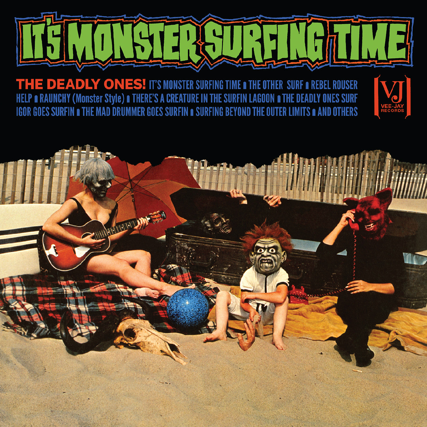 It's Monster Surfing Time (All-Analog) (Bloody Pumpkin Vinyl) | Mint (M) Mint (M)