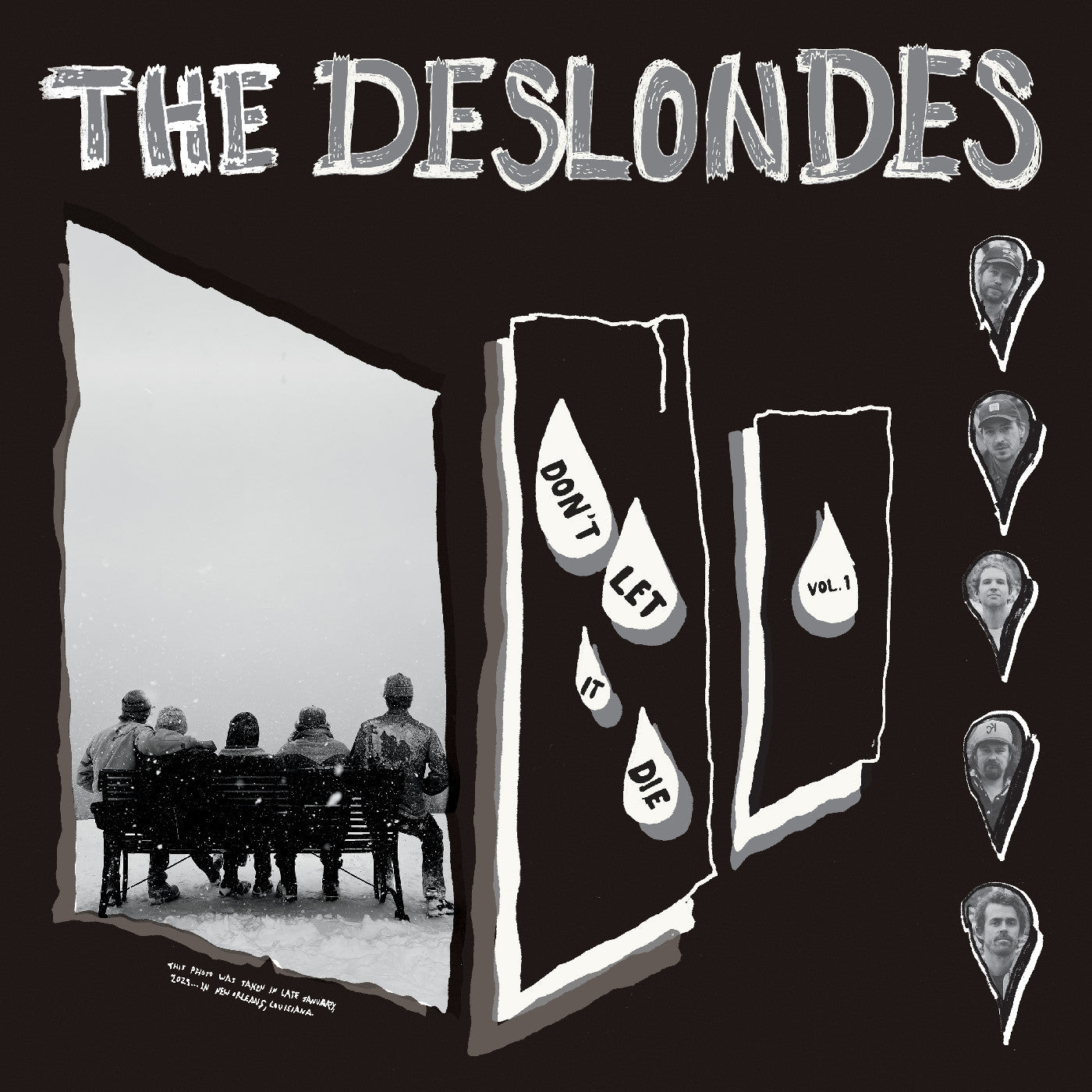 The Deslondes - Don't Let It Die: Vol. 1 (IND EXL White Vinyl) | Mint (M) Mint (M)